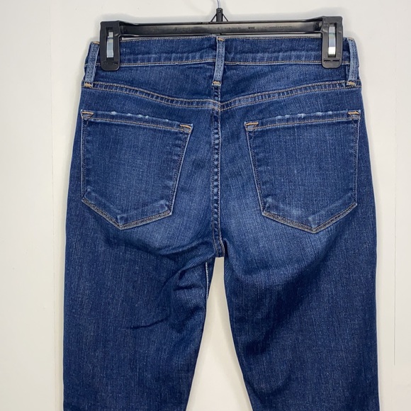 FRAME Le Skinny de Jeanne distressed stretch skinny jeans size 26 - Picture 5 of 11